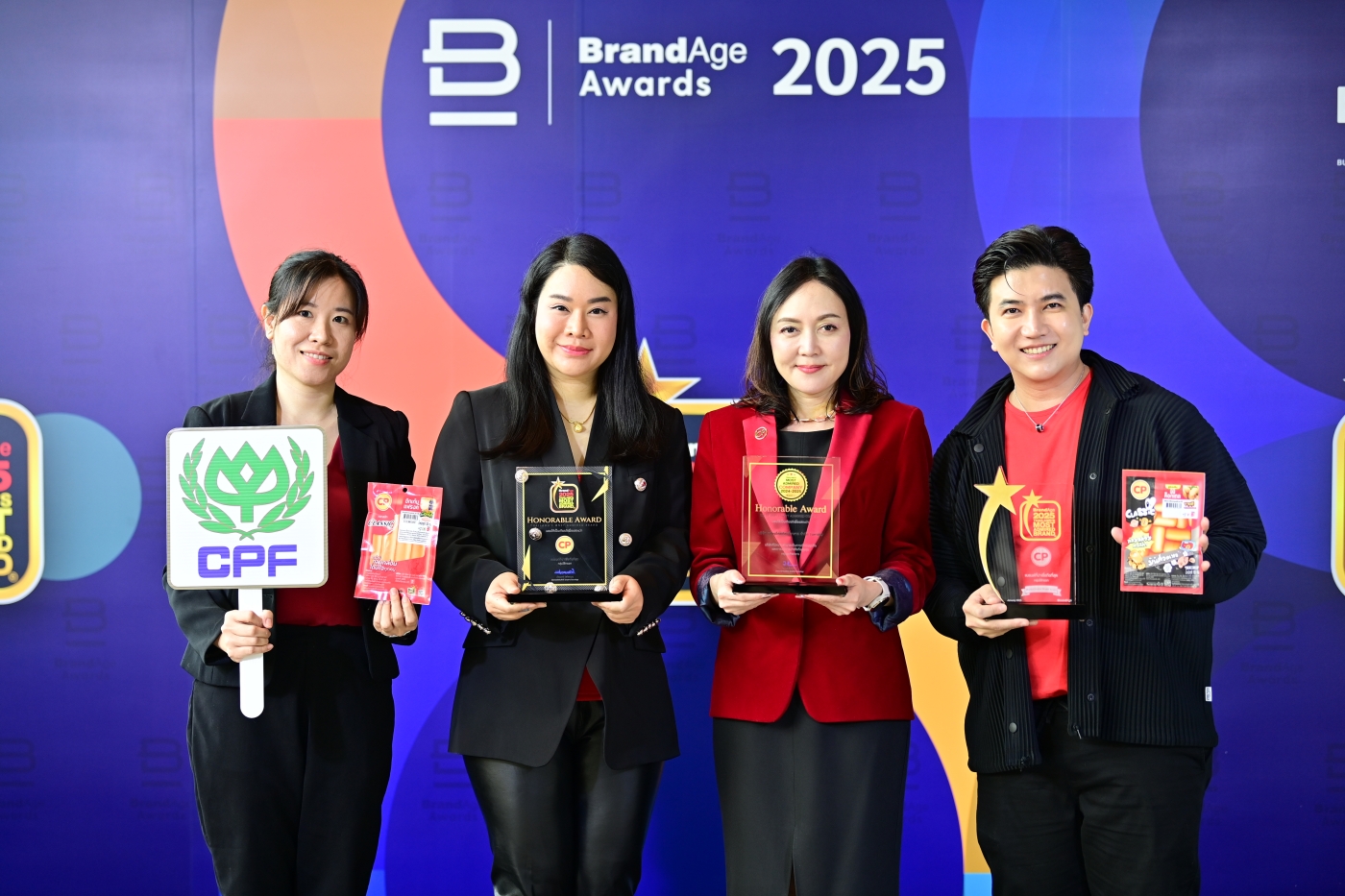 CP Foods Wins Three 2024-2025 Thailand's Most Admired Company Awards from BrandAge Magazine